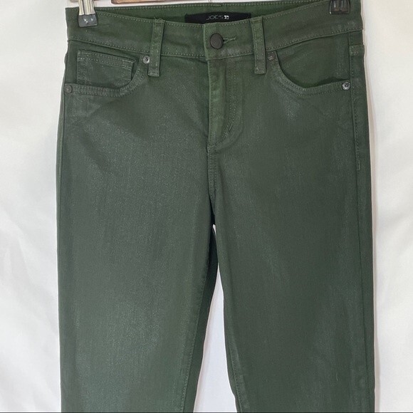Joe's Jeans Jade Mid Rise Skinny Coated Design - Picture 5 of 11